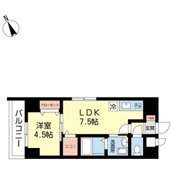 La CASA 上本町の物件間取画像